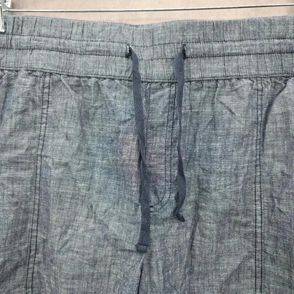 BCG Plus Lifestyle Cuff Chambray Medieval Blue Shorts Size 3X NWT - Picture 3 of 7